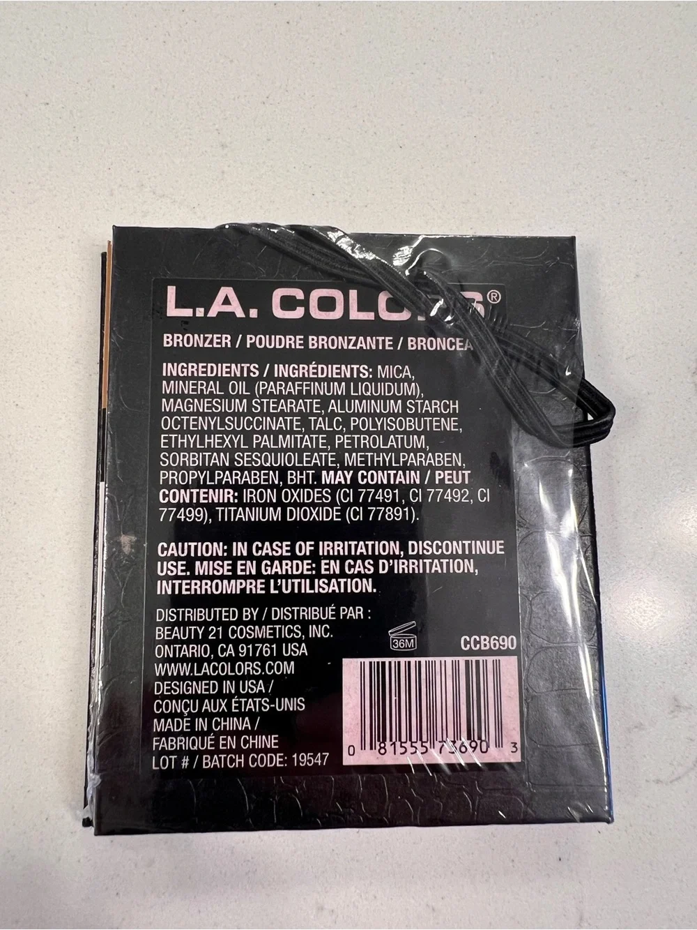L.A. Colors Sun Kissed Bronzer - Great for All Skin Tones